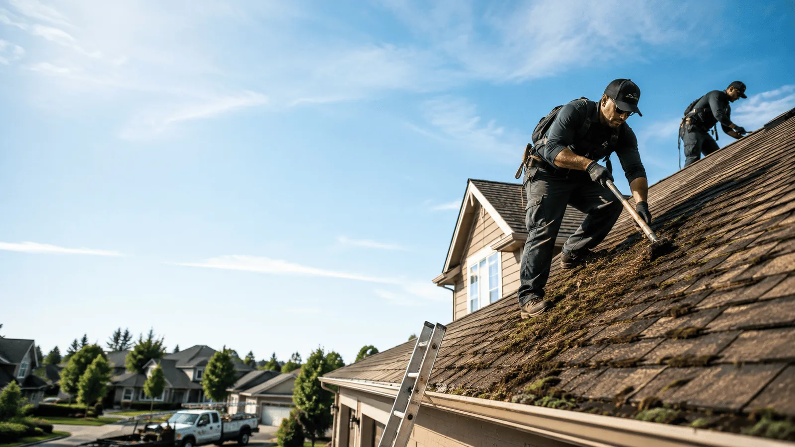 Roof Moss Removal in Glendale, WI near me